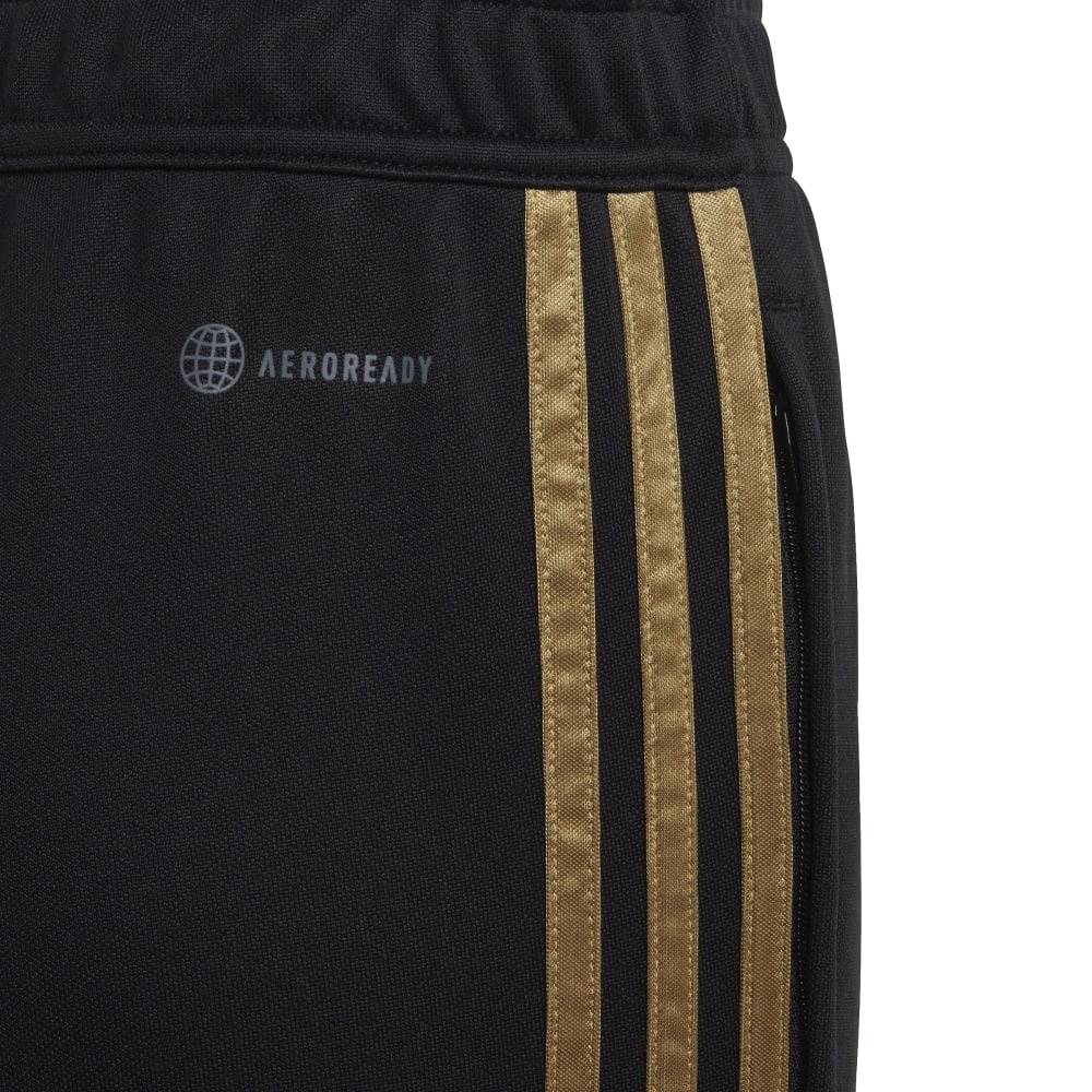 Adidas Salah Treningsbukse Barn Sort/Gul