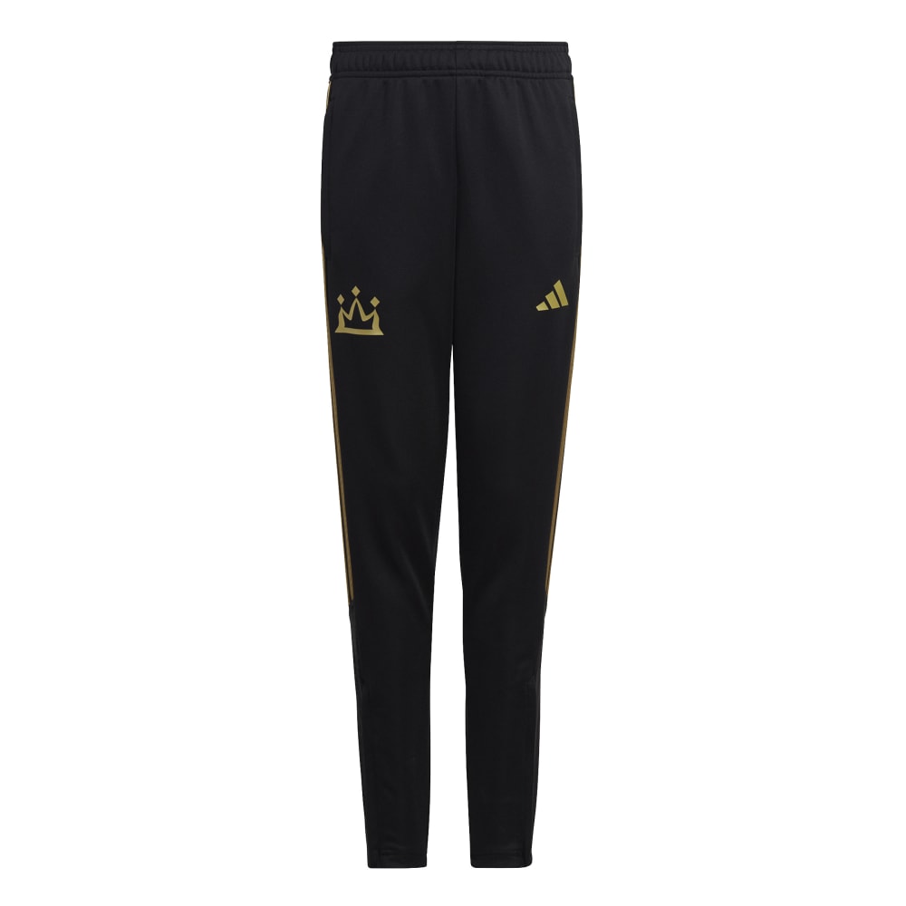 Adidas Salah Treningsbukse Barn Sort/Gul