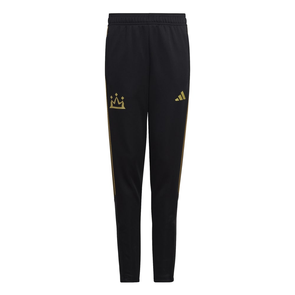 Adidas Salah Treningsbukse Barn Sort/Gul