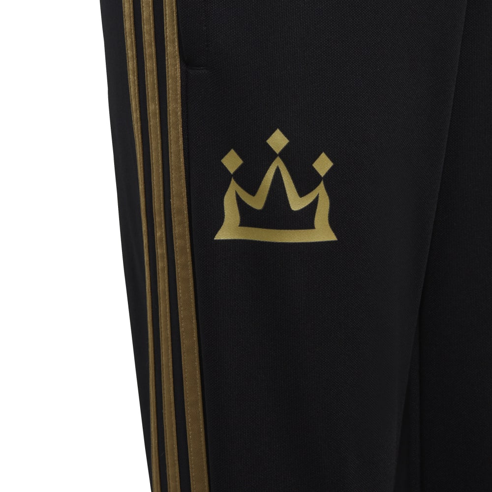 Adidas Salah Treningsbukse Barn Sort/Gul