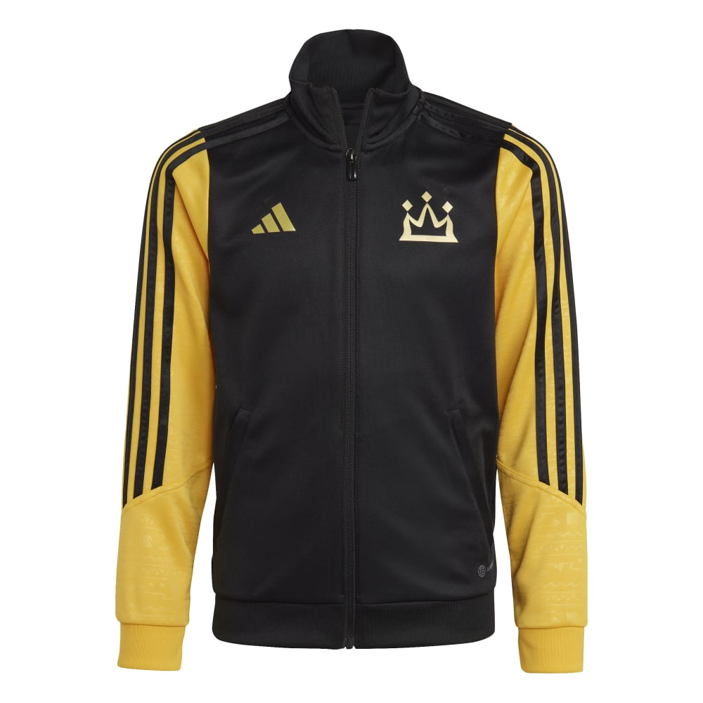 Adidas Salah Track Treningsjakke Barn Sort/Gul