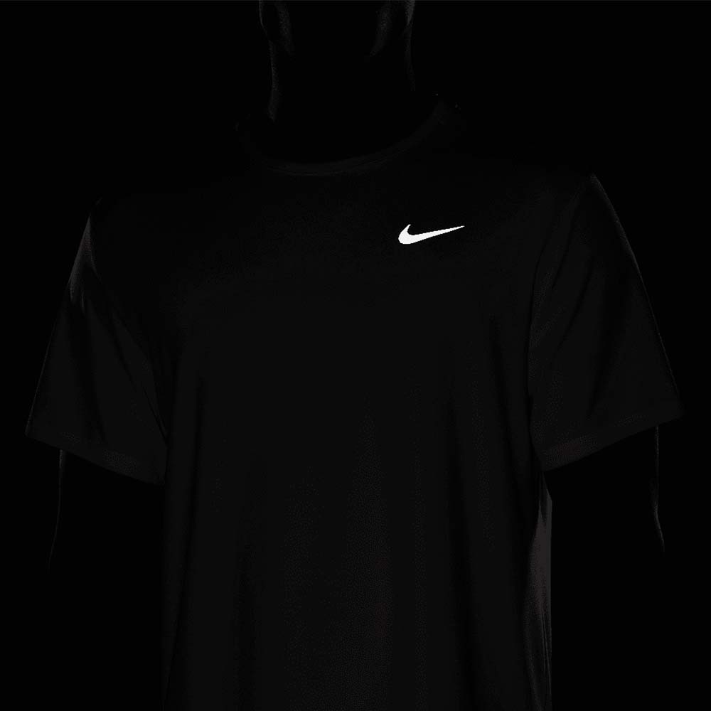 Nike Dri-Fit Miler Kortermet Trøye Herre Hvit