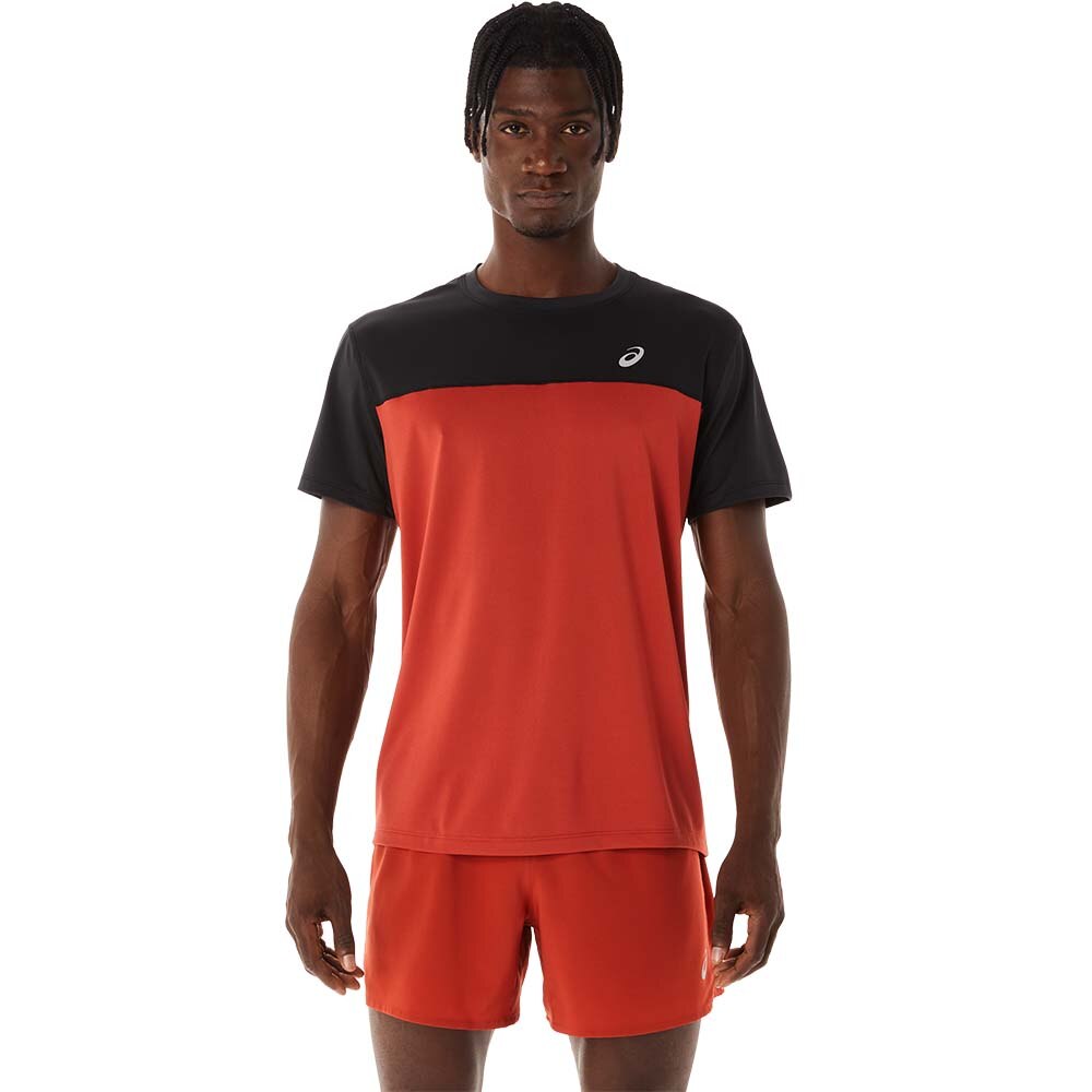 Asics Race Actibreeze Kortermet Trøye Herre Rød/Sort 