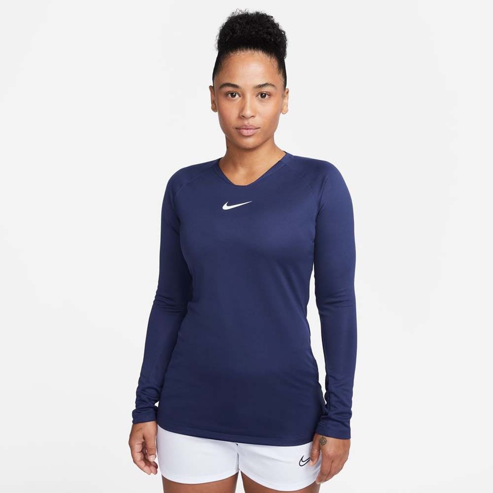 Nike Dri-Fit Park Baselayer Overdel Dame Marine