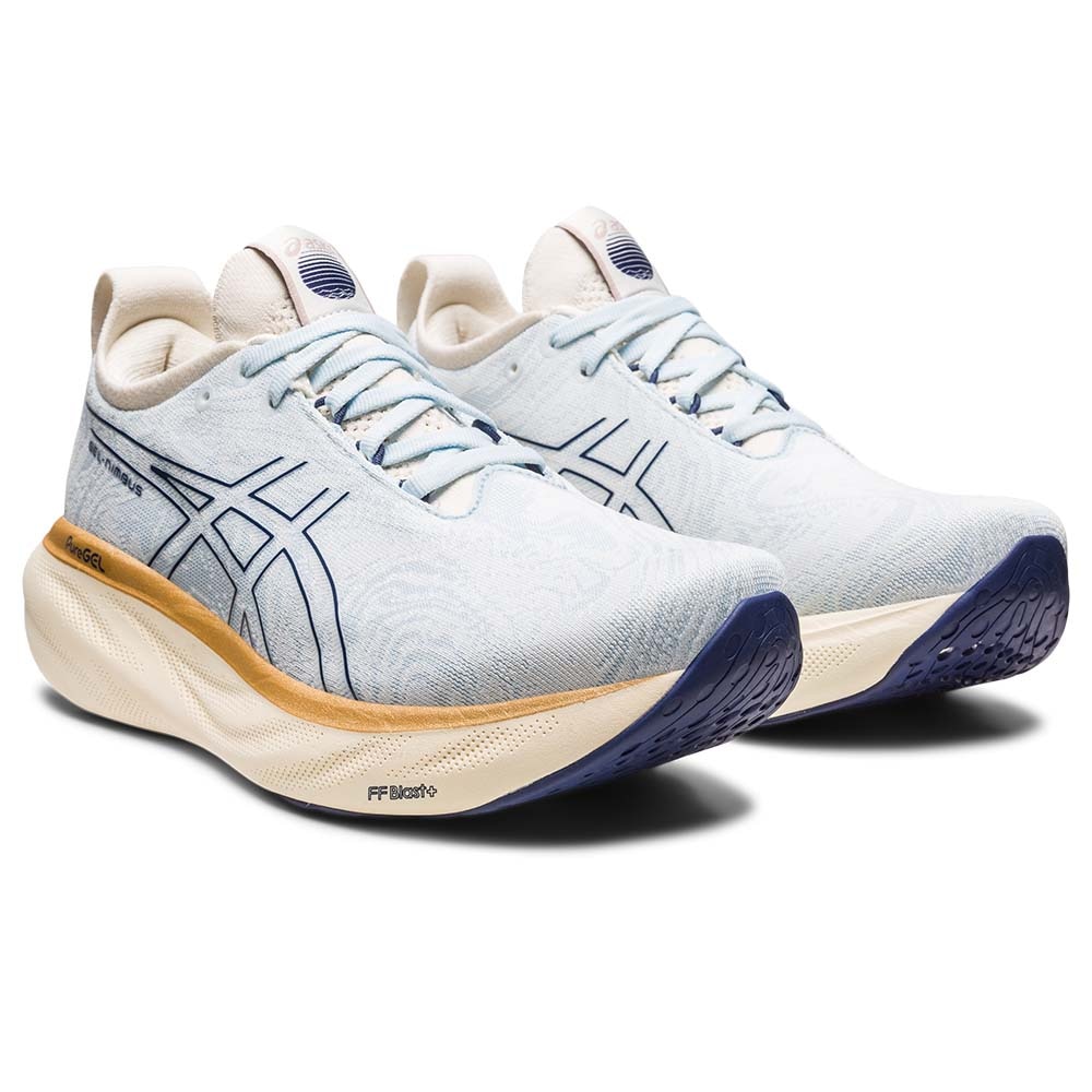 Asics Gel-Nimbus 25 Nagino Joggesko Dame Grå/Oransje