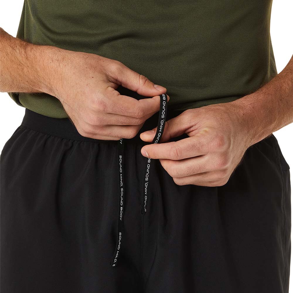 Asics Road 7in Løpeshorts Herre Sort 