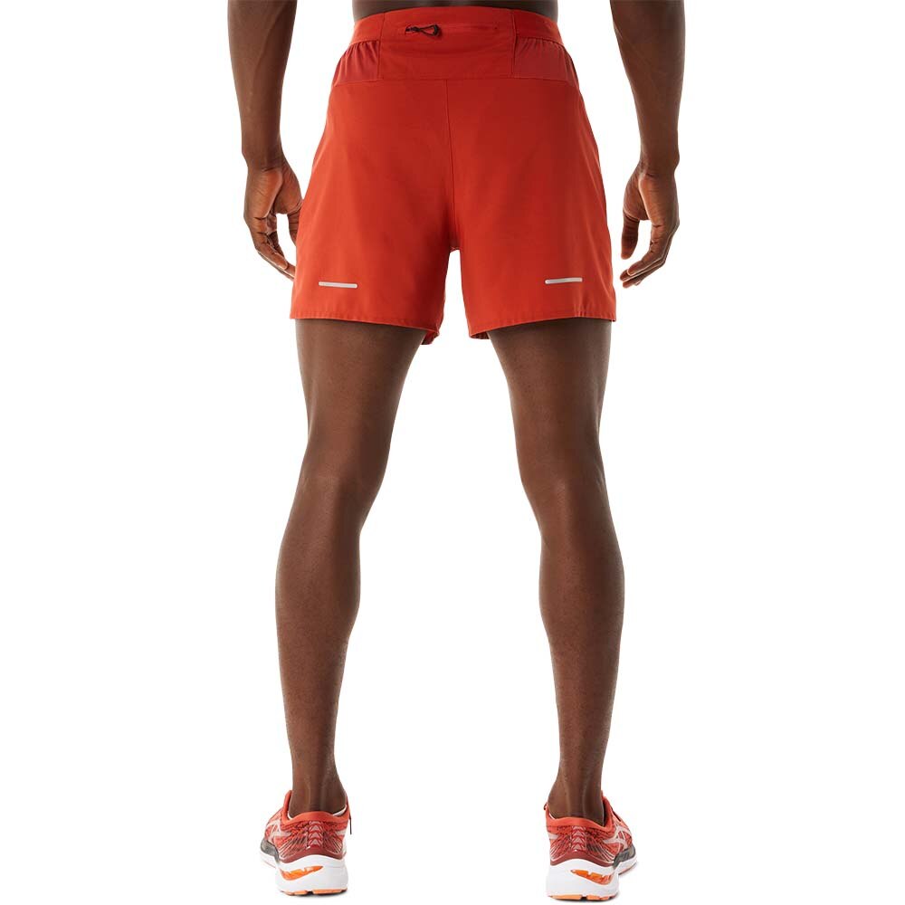 Asics Road 5in Løpeshorts Herre Rød 