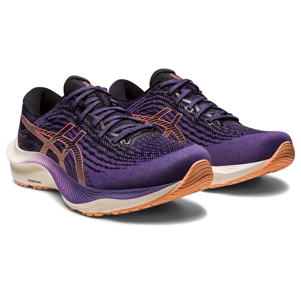 Asics Gel-Kayano Lite 3 Joggesko Dame Lilla/Oransje 