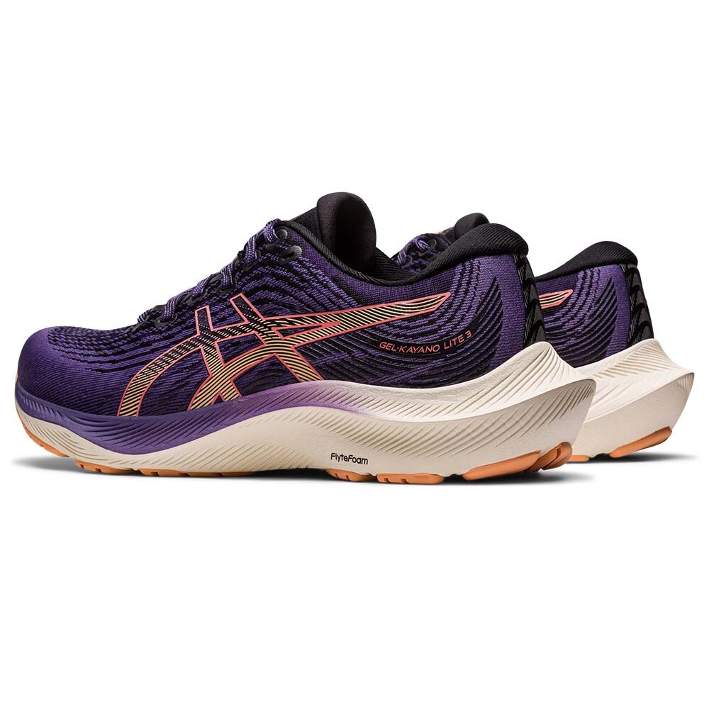 Asics Gel-Kayano Lite 3 Joggesko Dame Lilla/Oransje 
