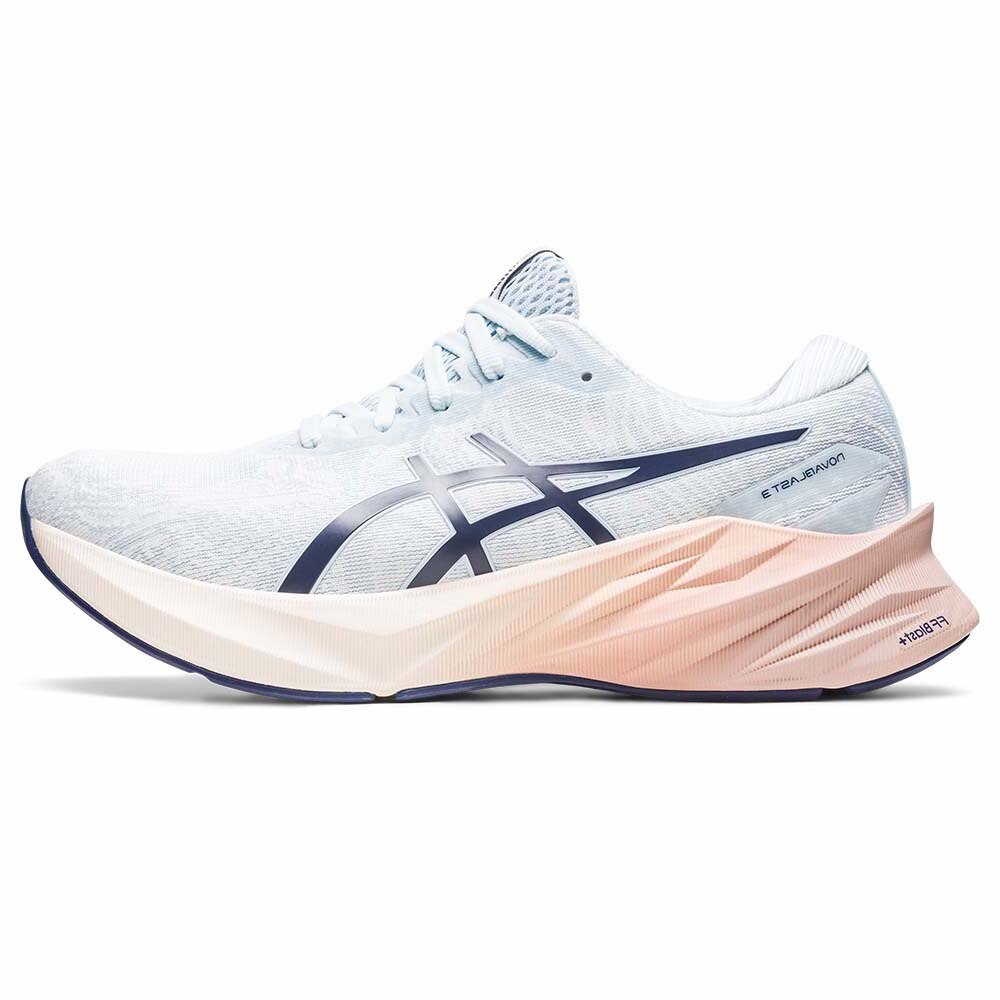 Asics Novablast 3 Nagino Joggesko Dame Grå/Rosa 