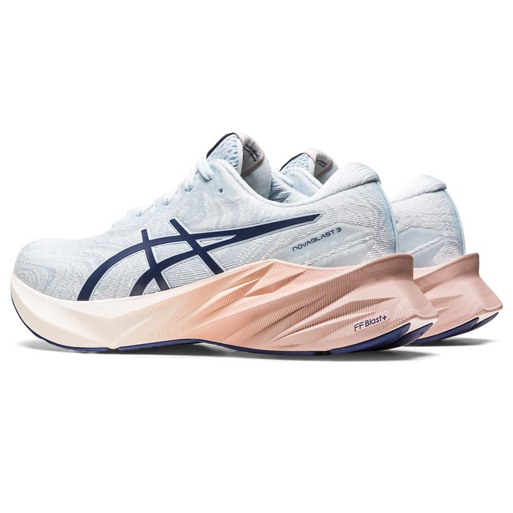 Asics Novablast 3 Nagino Joggesko Dame Grå/Rosa 