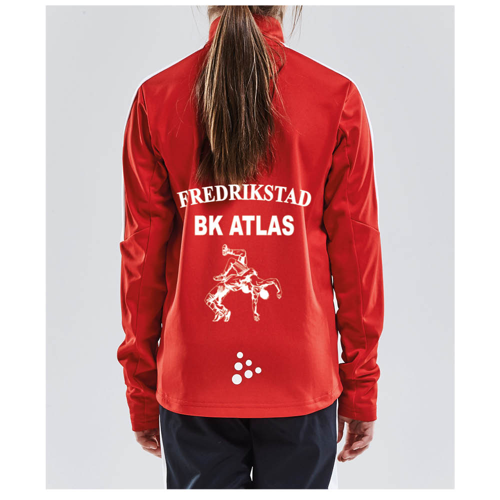 Craft Fredrikstad BK Atlas Treningsgenser Barn Rød