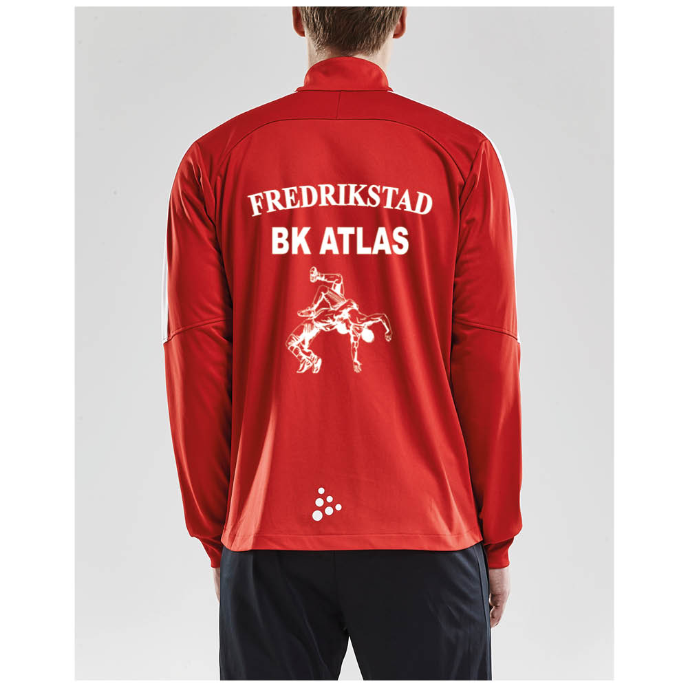 Craft Fredrikstad BK Atlas Treningsjakke Rød