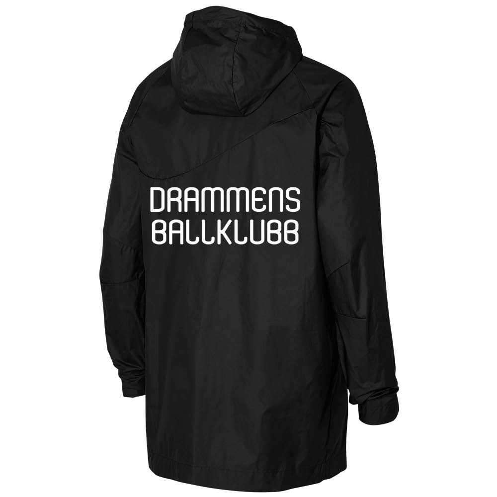 Nike Drammens BK Regnjakke Sort