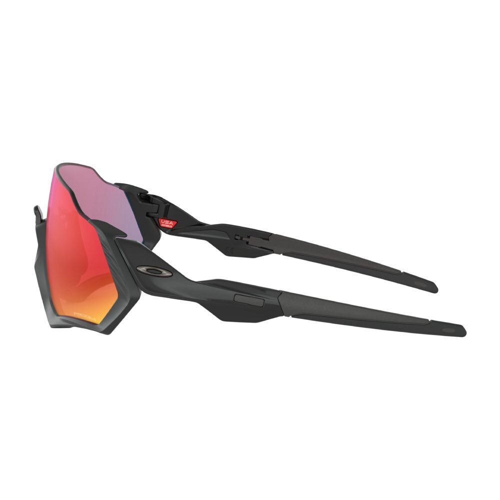 Oakley Flight Jacket Prizm Road Solbriller Sort 