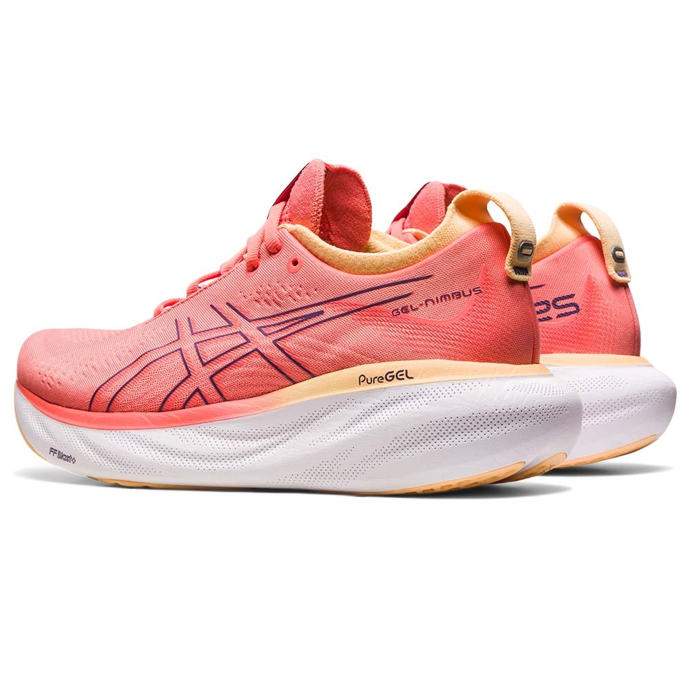 Asics Gel-Nimbus 25 Joggesko Dame Rosa