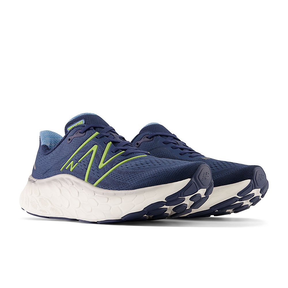 New Balance Fresh Foam X More V4 Joggesko Herre Marine