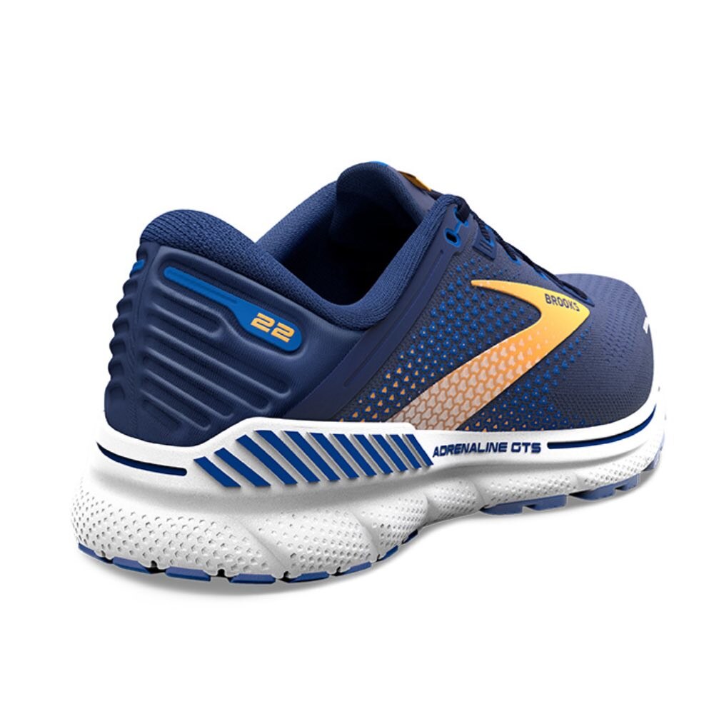 Brooks Adrenaline GTS 22 Joggesko Herre Marine/Oransje