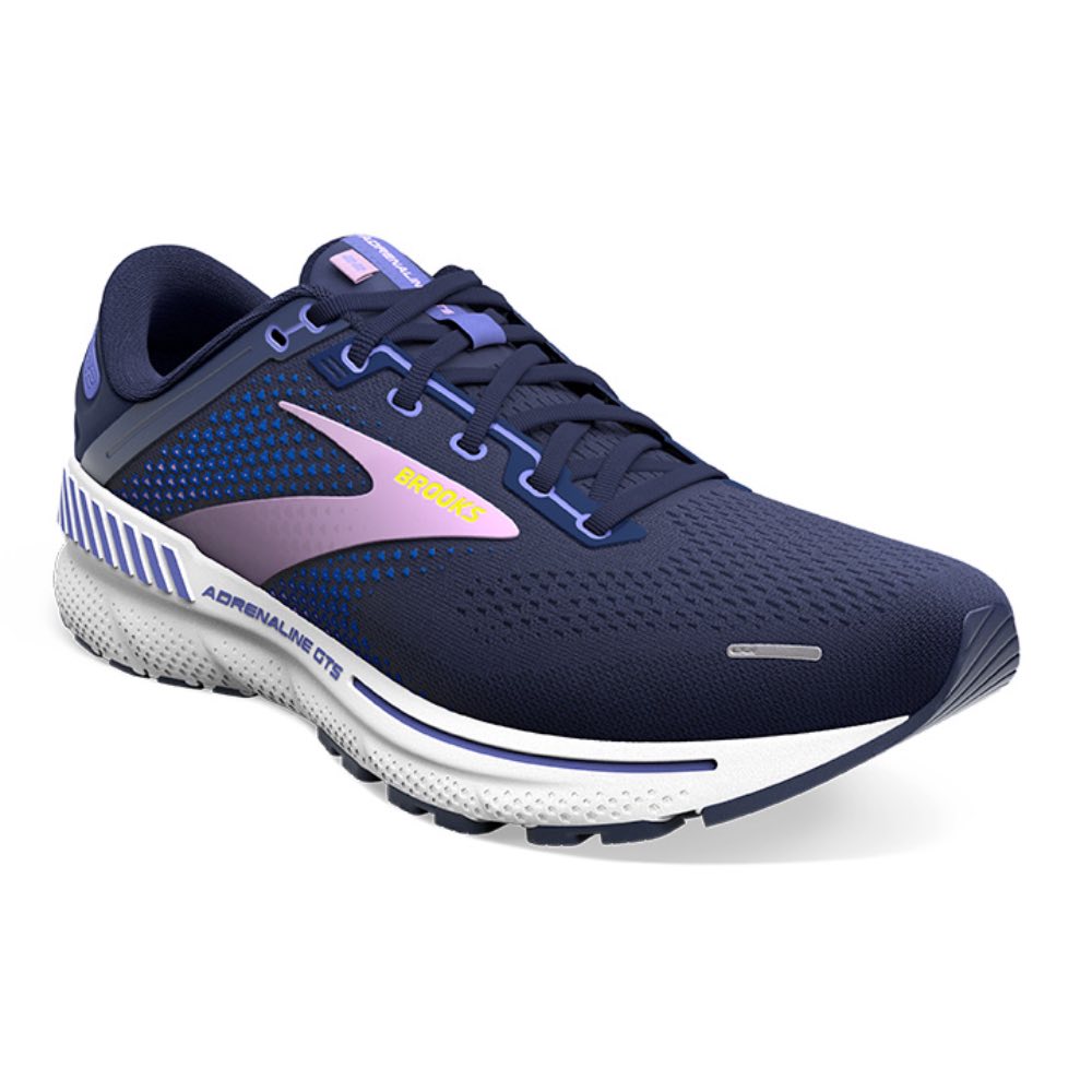 Brooks Adrenaline GTS 22 Joggesko Dame Lilla/Blå