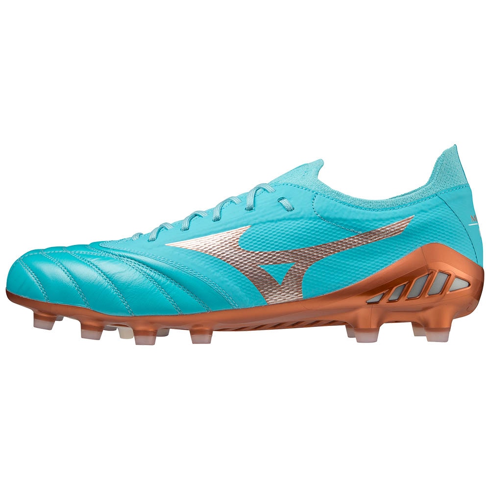 Mizuno Morelia Neo III Beta Elite FG Fotballsko Azure Blue