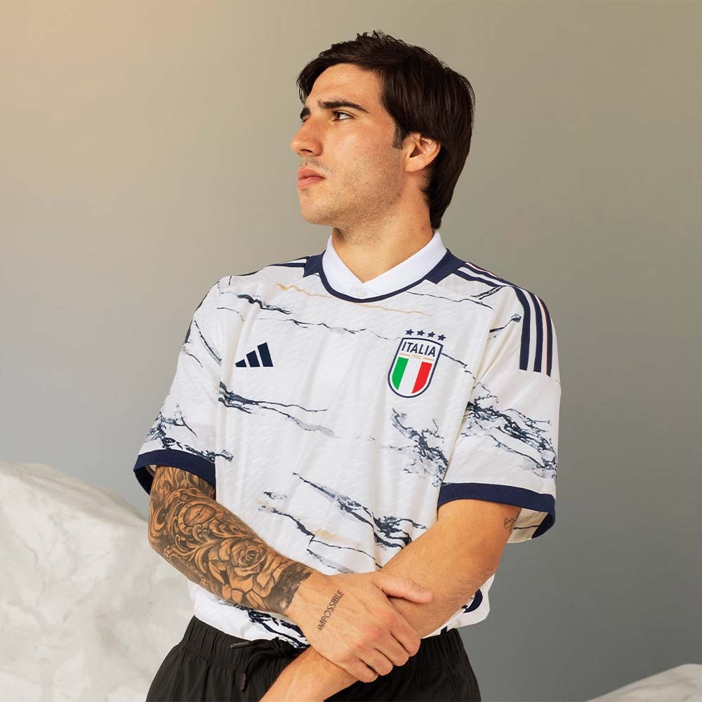 Adidas Italia Fotballdrakt 2023 Borte