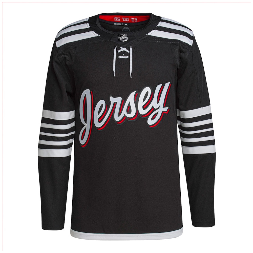 Adidas NHL Authentic Pro Hockeydrakt New Jersey Devils 3RD