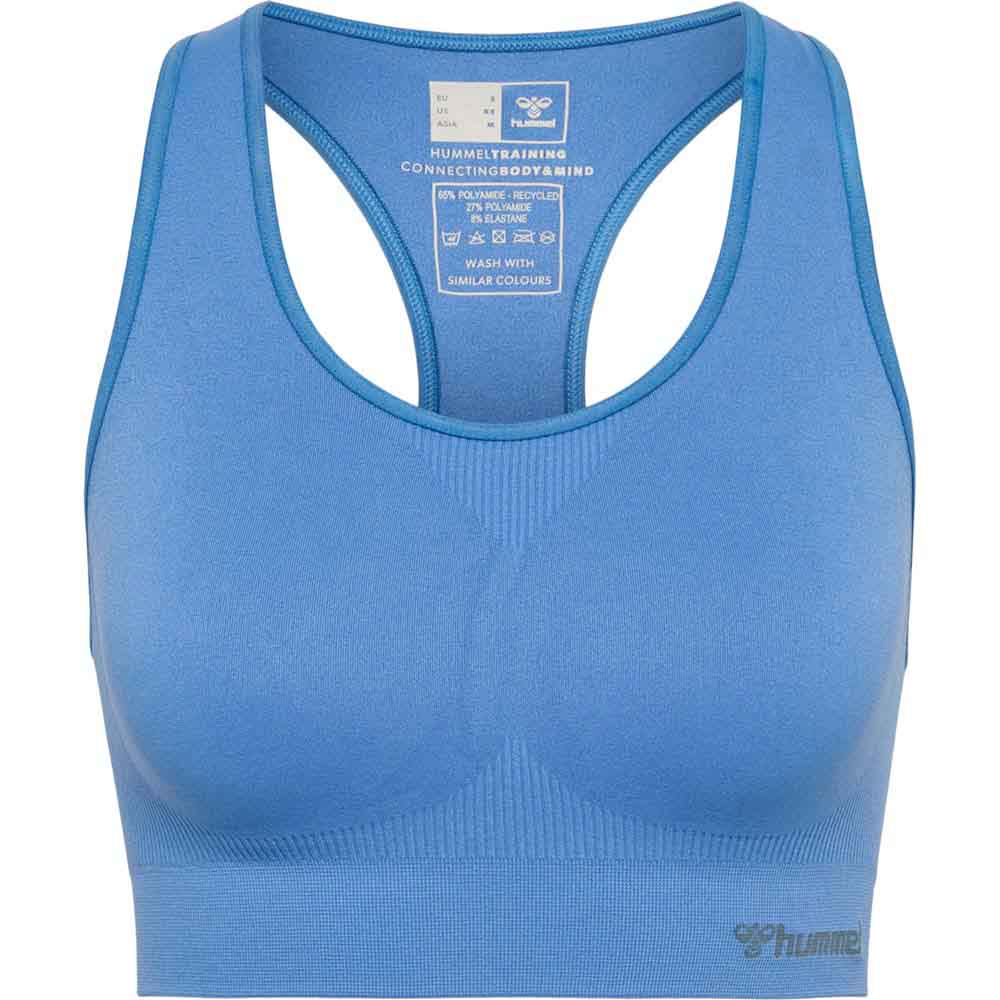 Hummel Seamless Sports-BH Blå