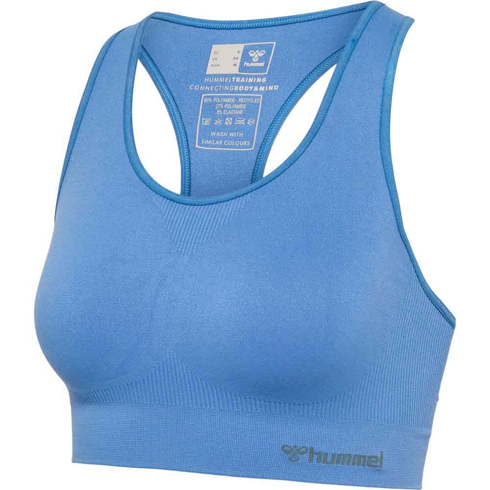 Hummel Seamless Sports-BH Blå