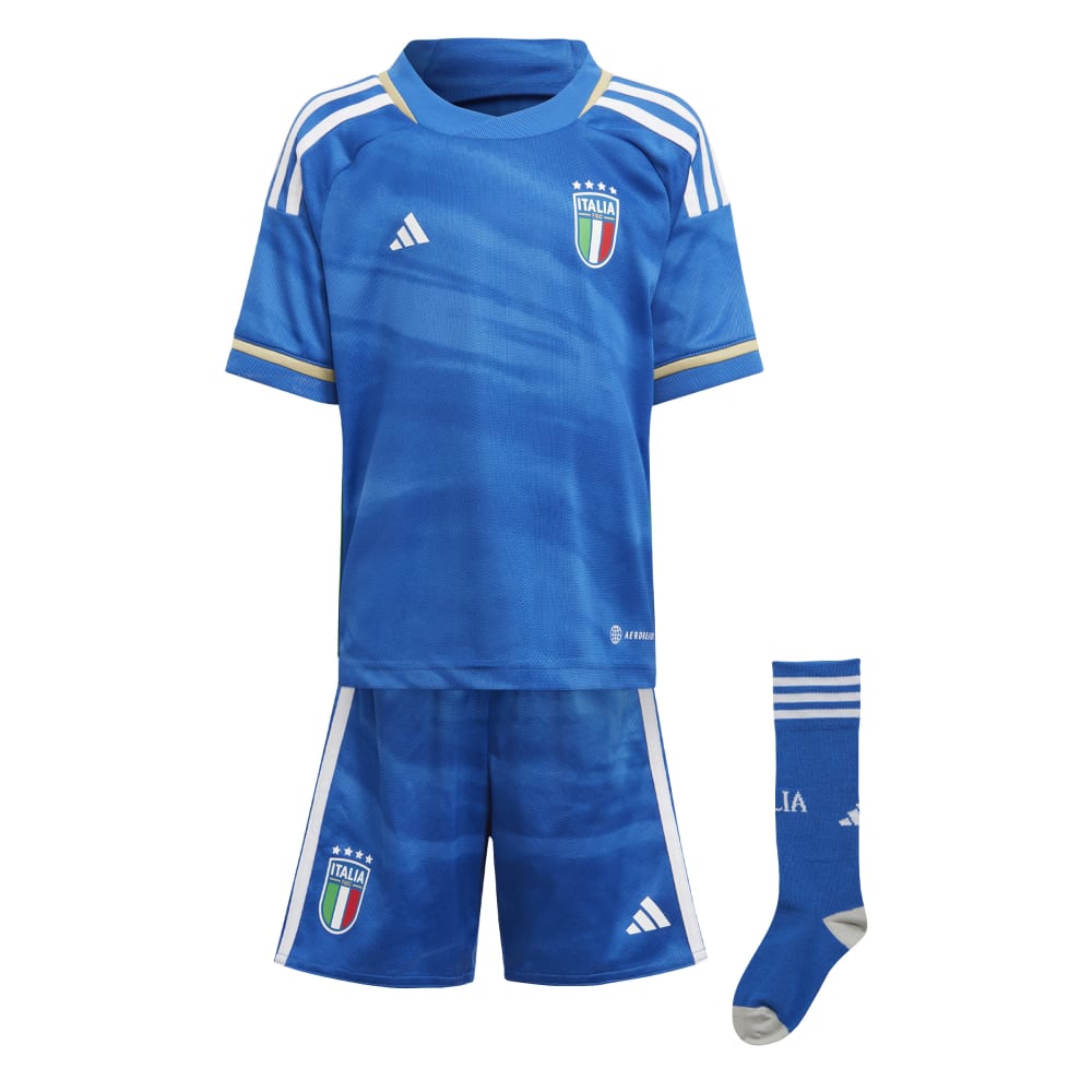 Adidas Italia Draktsett Hjemme 2023 Barn