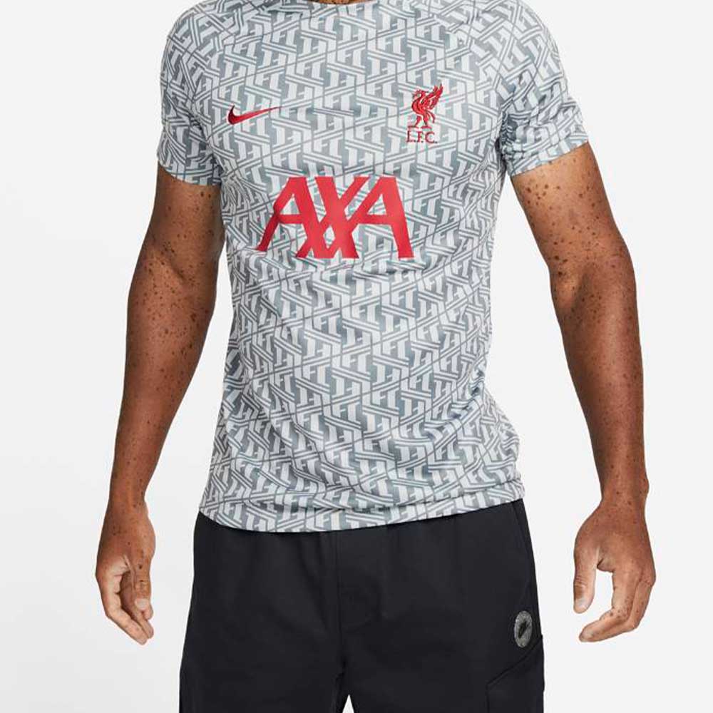 Nike Liverpool FC Pre Match Fotballtrøye 22/23 Grå