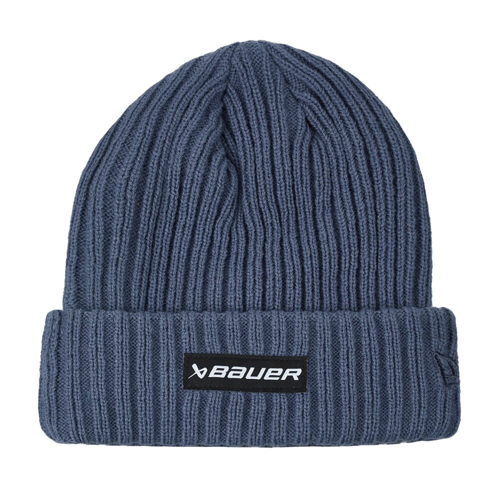 Bauer New Era Ribbed Toque Lue Blå