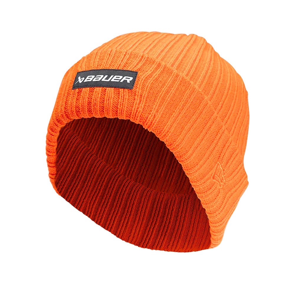 Bauer New Era Ribbed Toque Lue Oransje