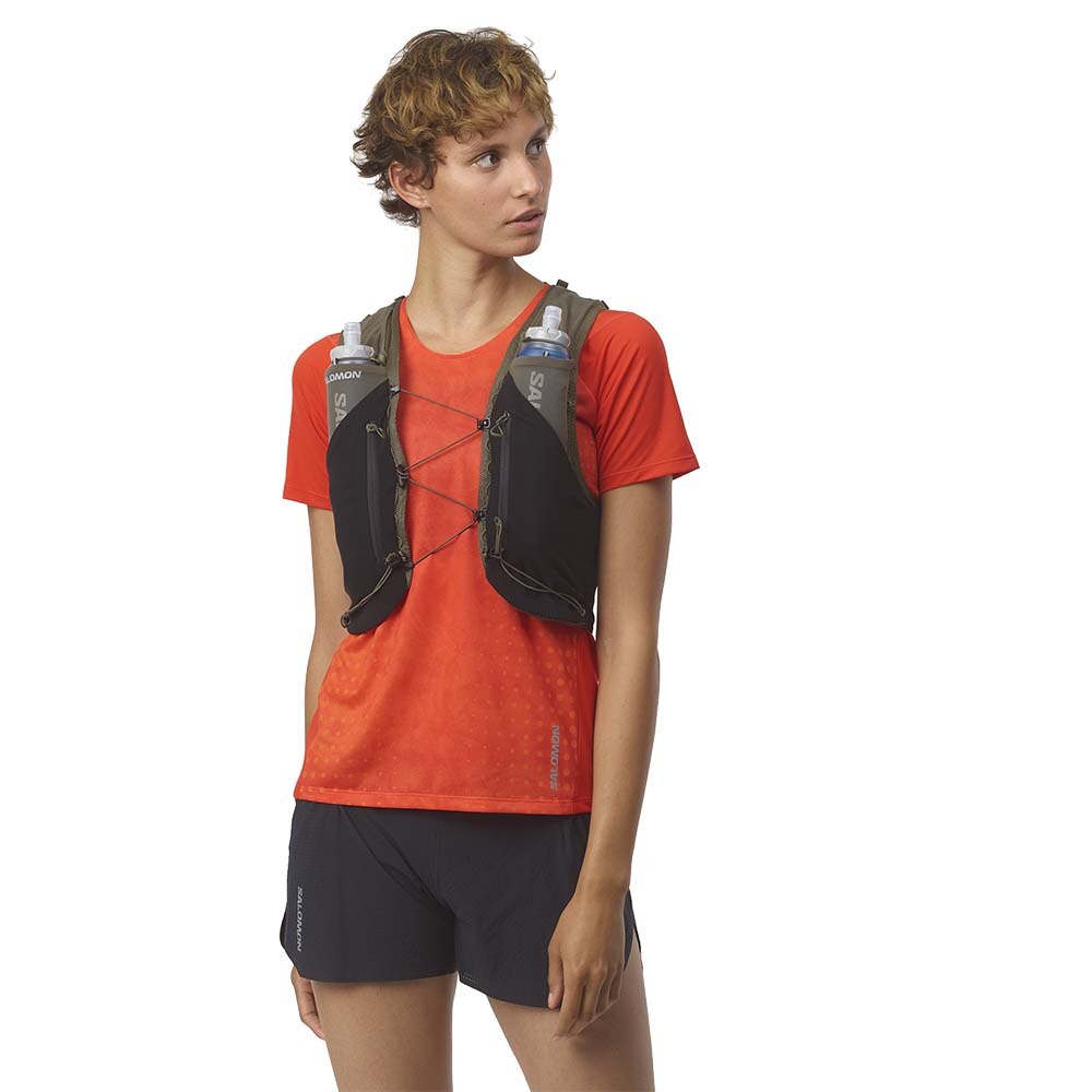 Salomon Adv Skin 12 Løpesekk Grønn 