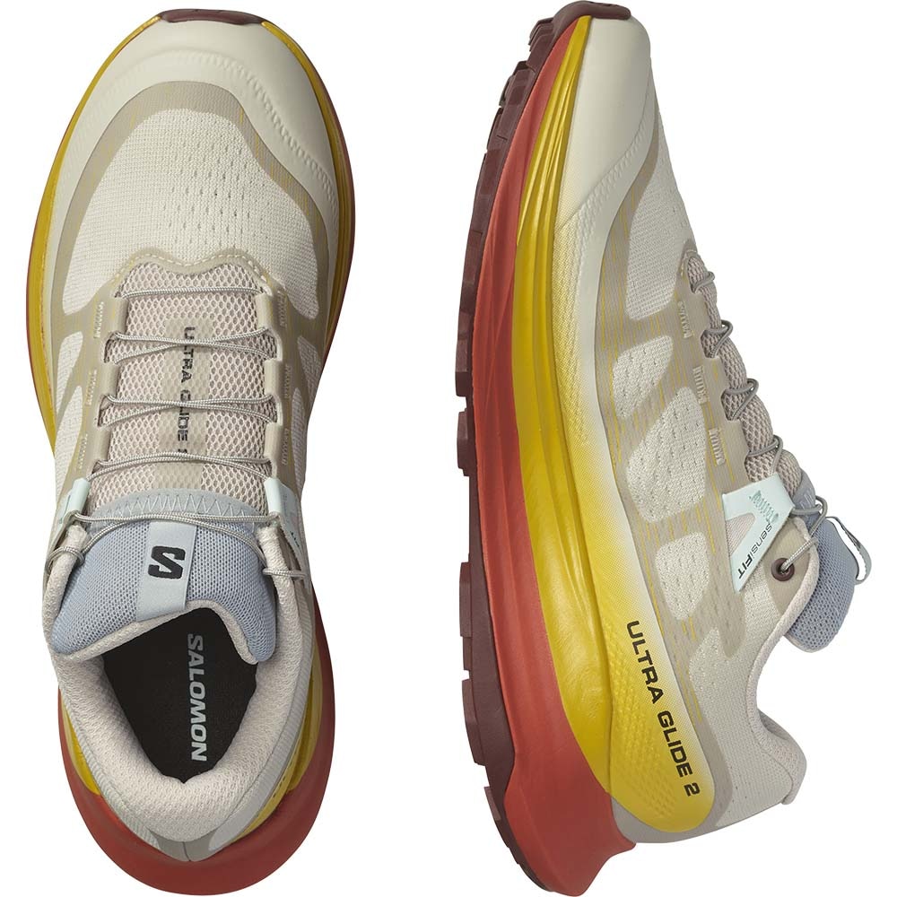 Salomon Ultra Glide 2 Joggesko Dame Beige 