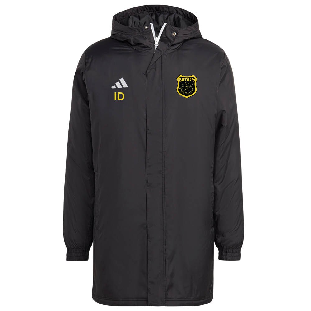 Adidas Bærum SK Stadionjakke Sort/Hvit