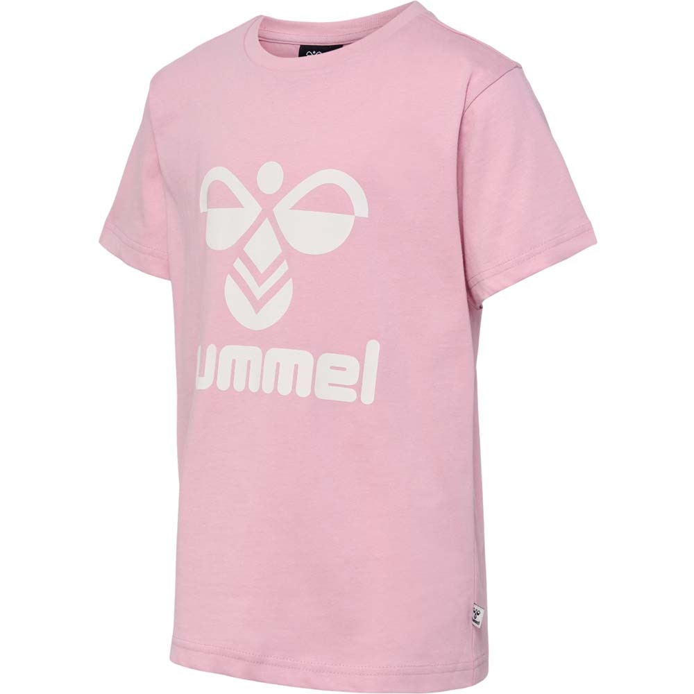 Hummel Logo T-Skjorte Barn Rosa