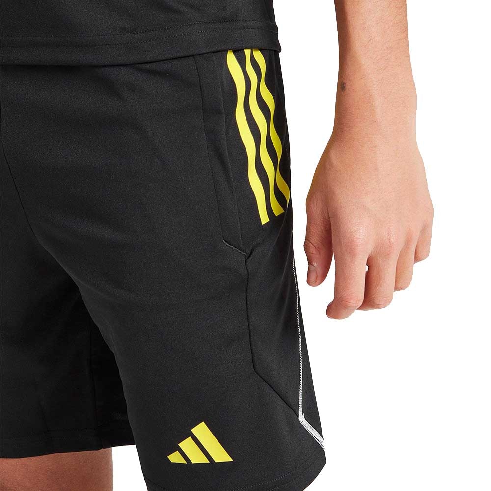 Adidas Tiro 23 Treningsshorts Barn Sort/Gul