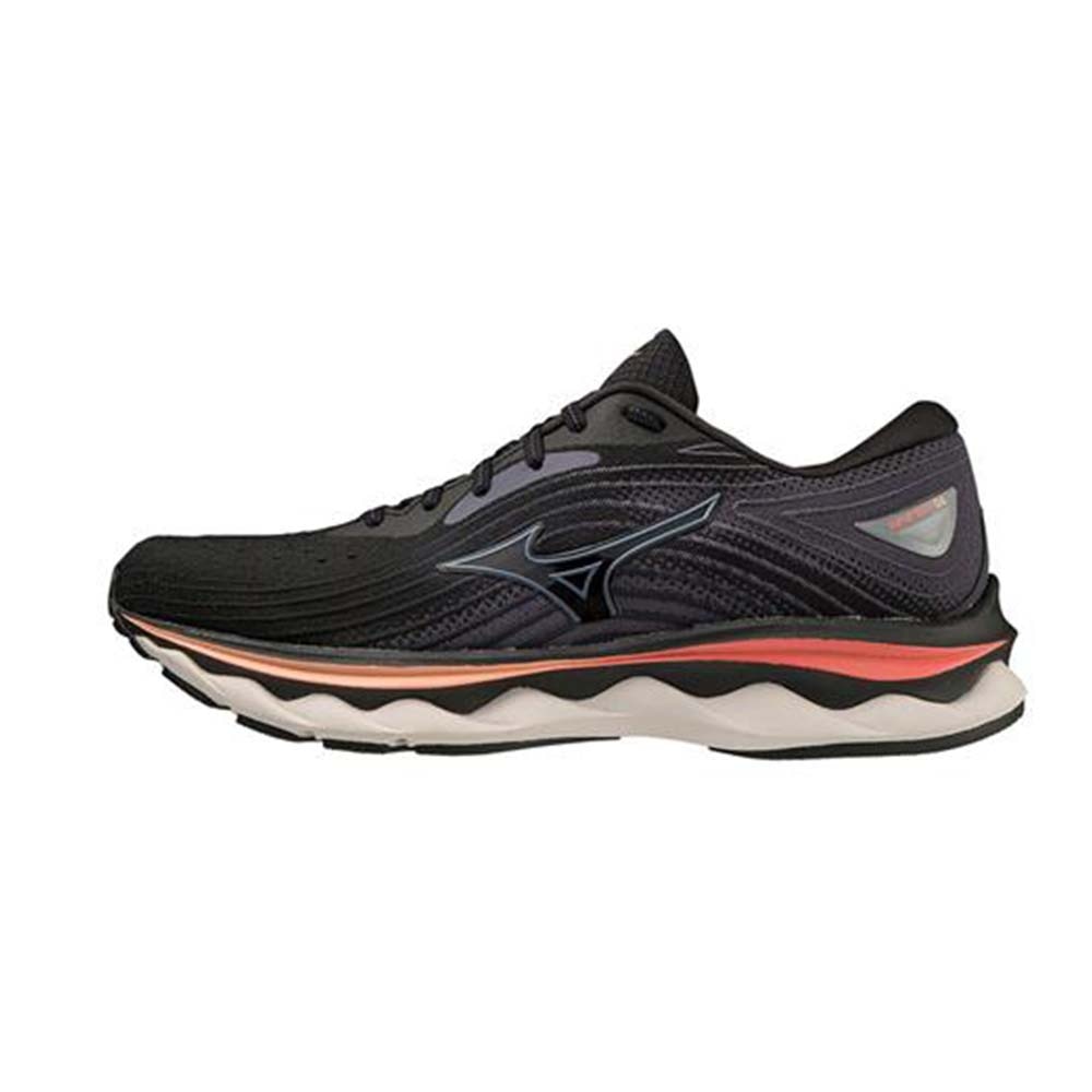 Mizuno Wave Sky 6 Joggesko Dame Grå/Oransje 