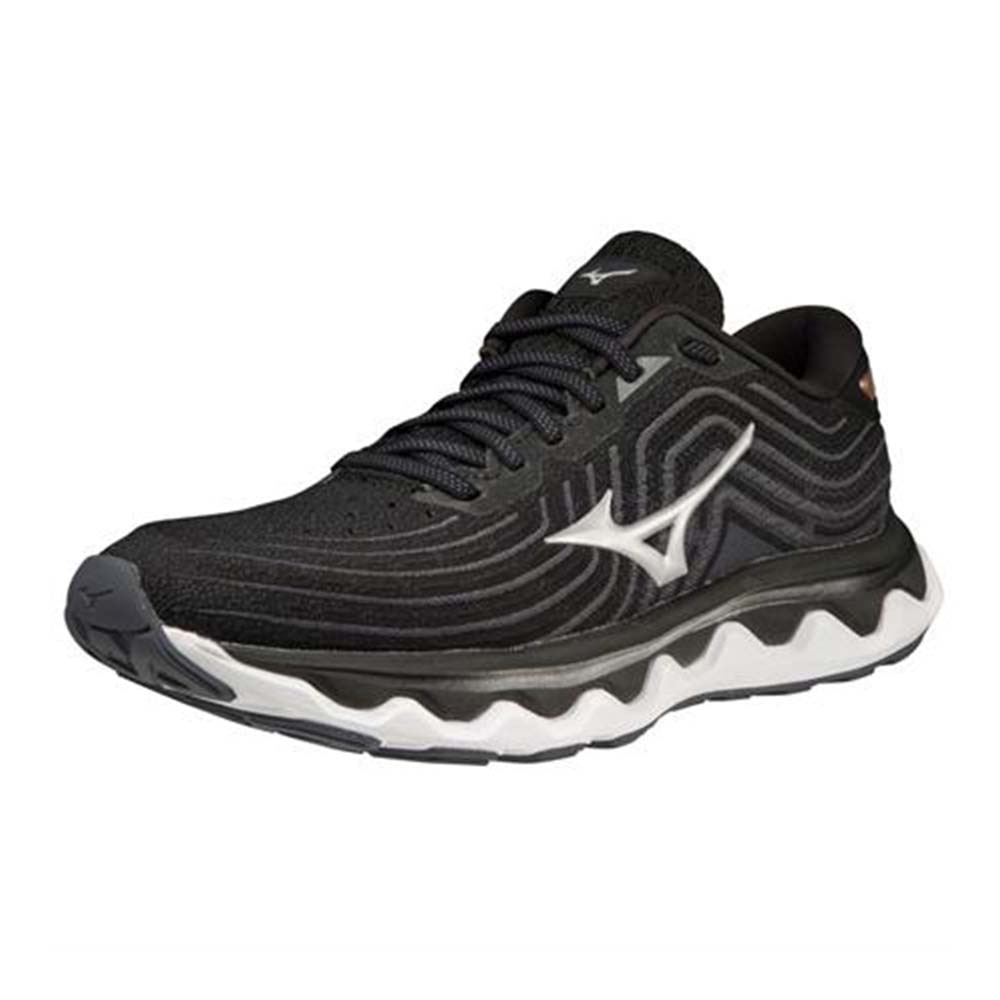 Mizuno Wave Horizon 6 Joggesko Dame Sort 