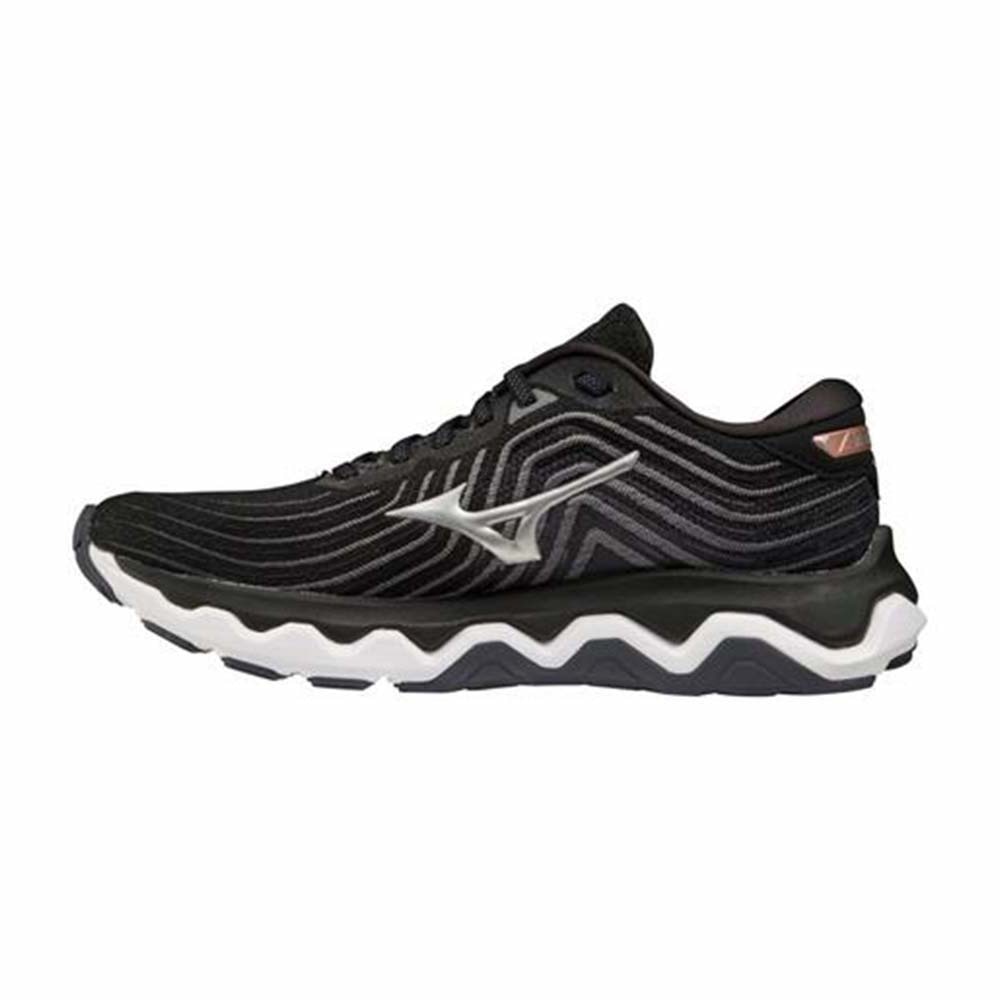 Mizuno Wave Horizon 6 Joggesko Dame Sort 