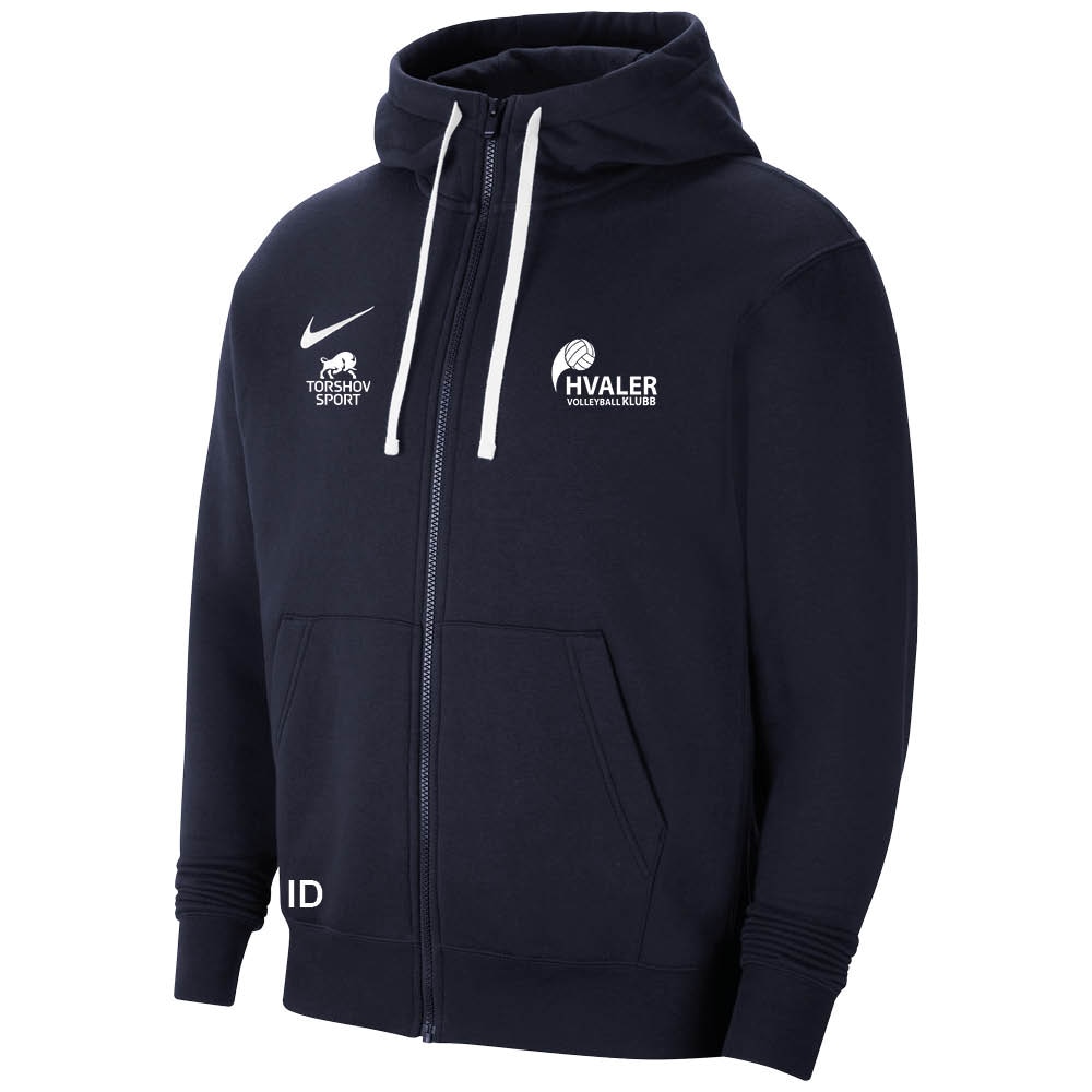 Nike Hvaler Volleyballklubb Full-Zip Hettegenser Marine