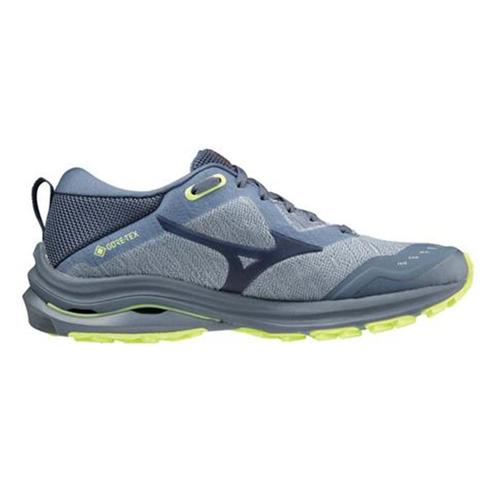 Mizuno Wave Rider Gore-Tex Joggesko Dame Blå/Grå