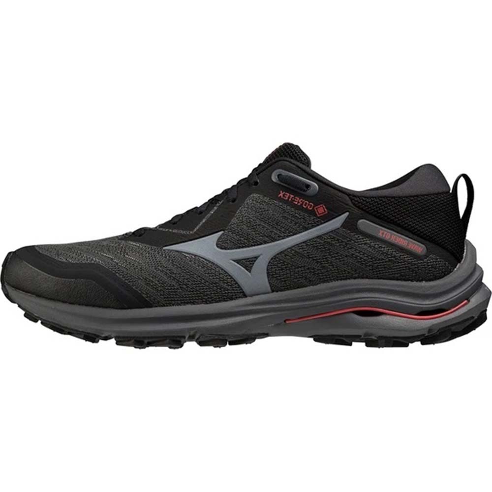 Mizuno Wave Rider Gore-Tex Joggesko Herre Sort/Grå