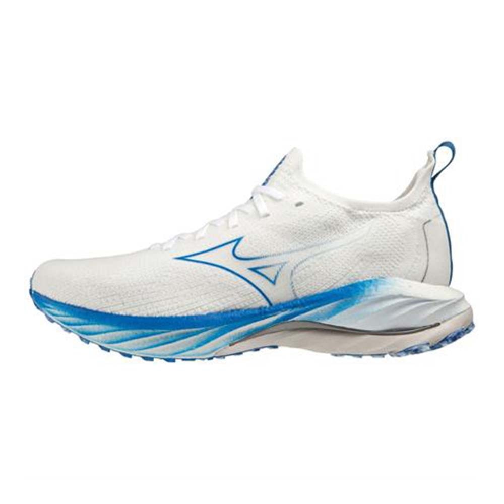 Mizuno Wave Neo Wind Joggesko Herre Hvit/Blå