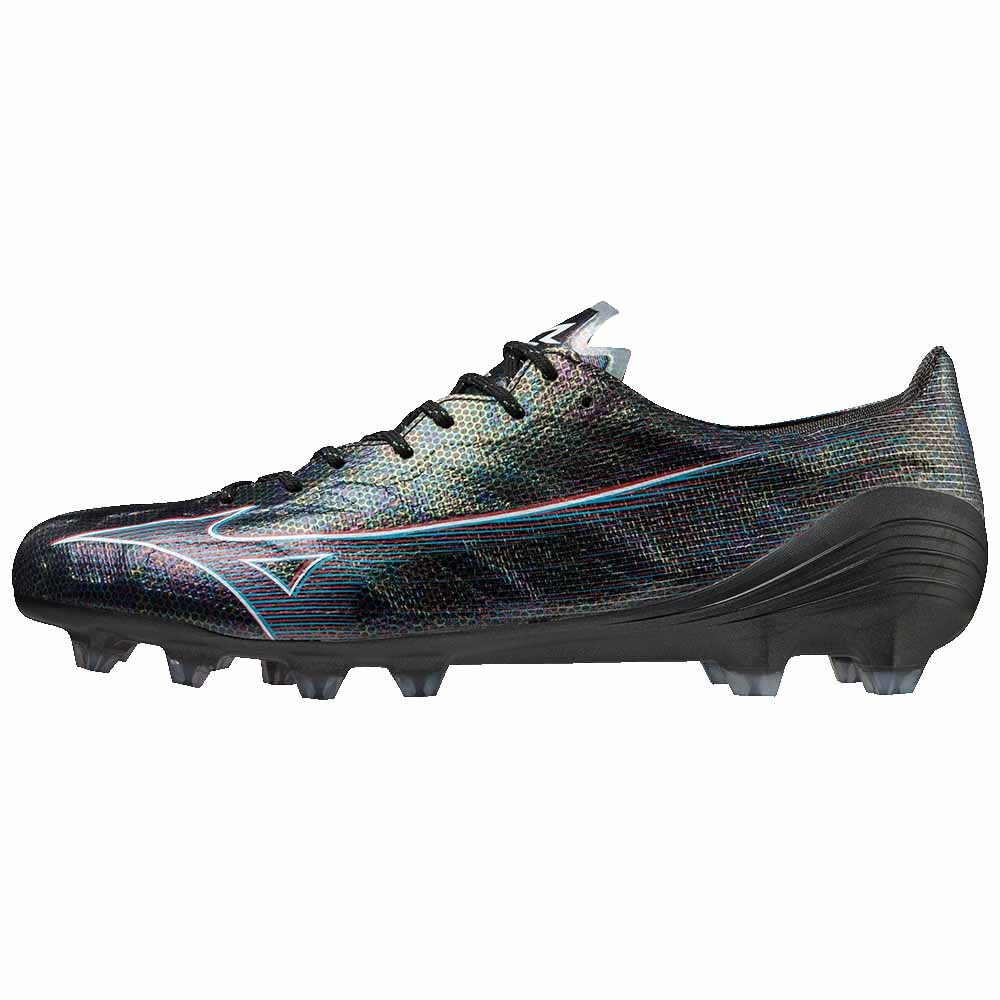 Mizuno Alpha Made In Japan FG Fotballsko Sort