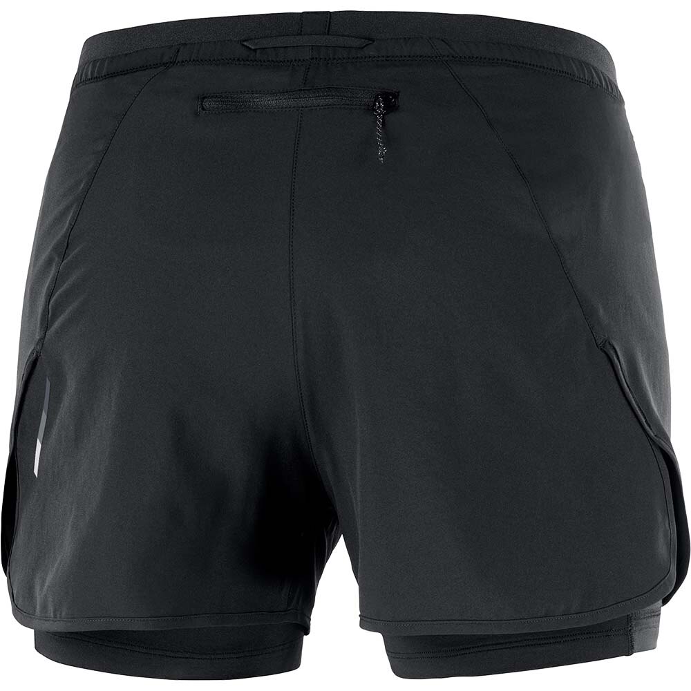 Salomon Cross 2in1 Shorts Dame Sort 