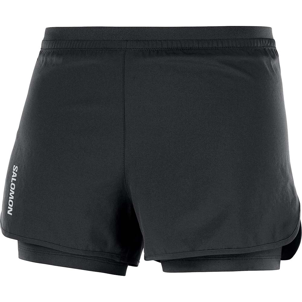 Salomon Cross 2in1 Shorts Dame Sort 