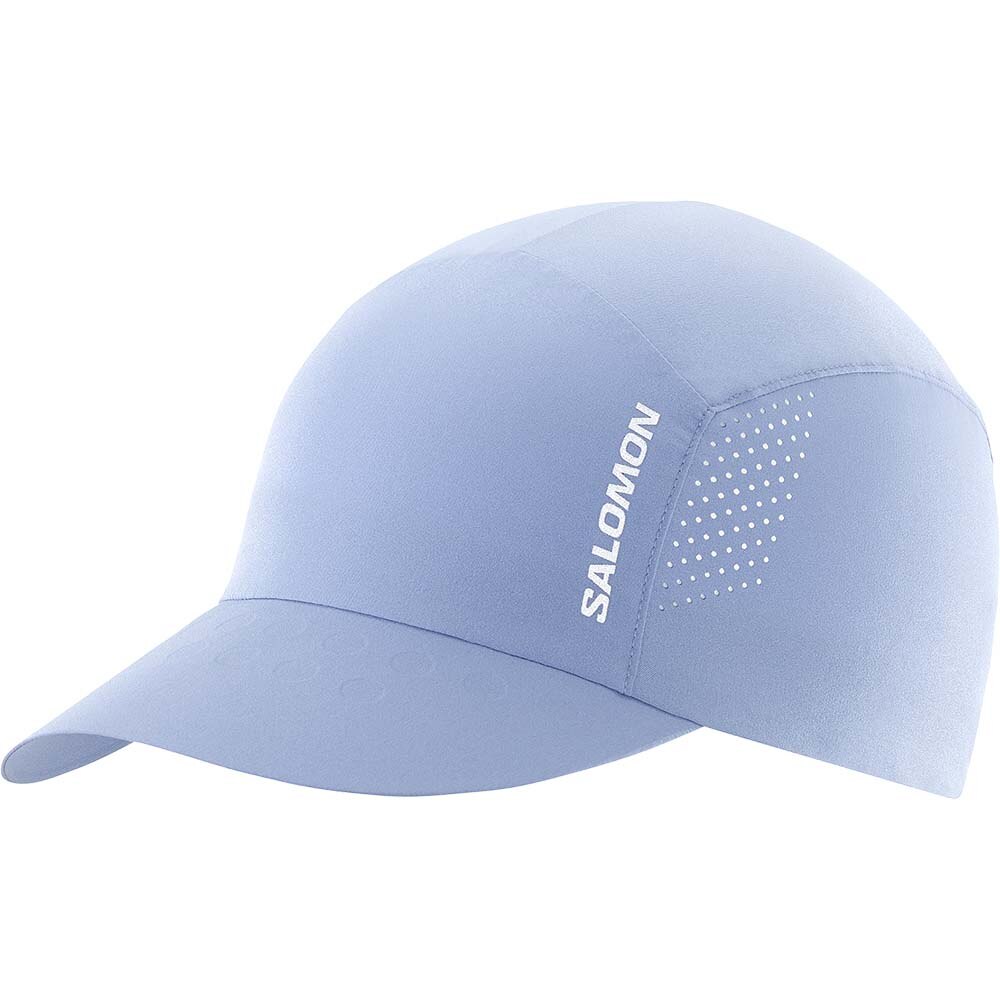 Salomon Cross Compact Cap Lys Blå