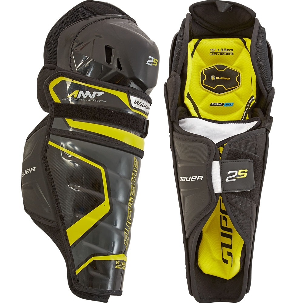 Bauer Supreme 2S Junior Hockey Leggskinn