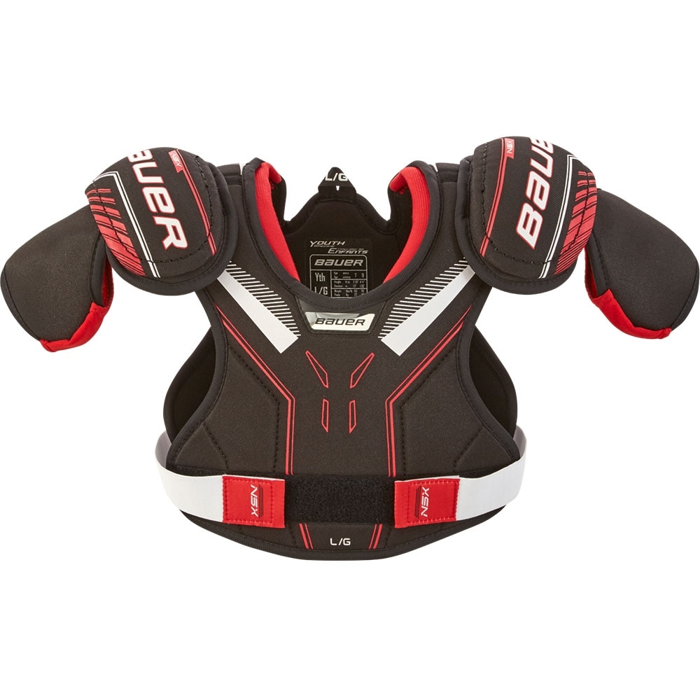 Bauer NSX Barn Skulderbeskyttelse Hockey